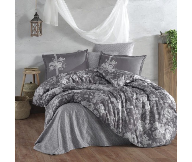 Lenjerie de pat satin clasy king size (monica v2)